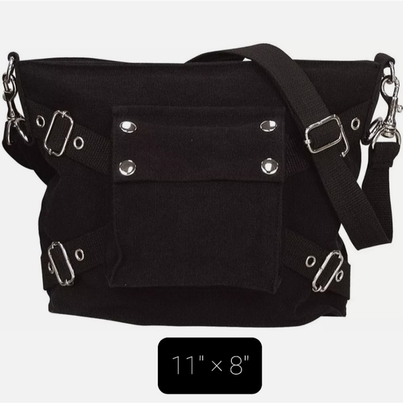 Punk/Goth Hand Bags Purse Crossbody Tripp NYC like - Picture 2 of 3